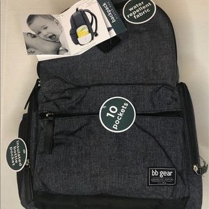 Backpack diaper bag